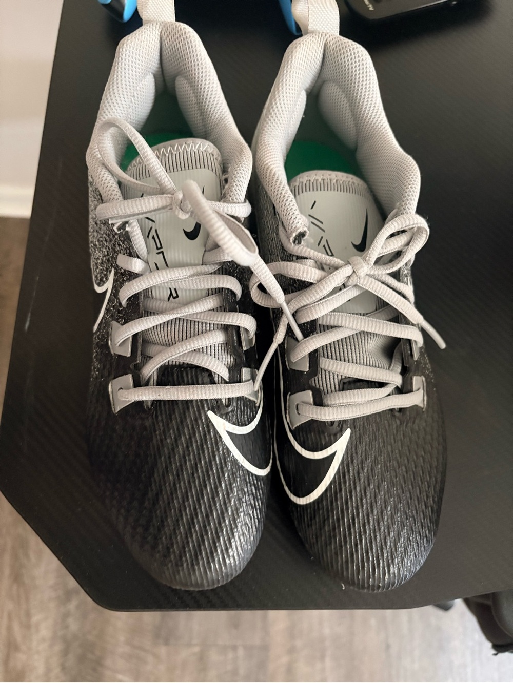 Nike Black and White Training cleats